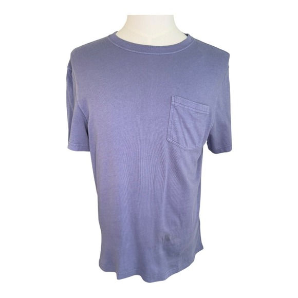 J.Crew Other - J. Crew Vintage Jersey Relaxed Fit Pocket Tee Shirt Men's Size Small Purple Blue